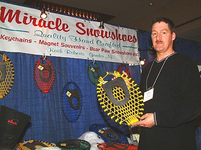 Keith Roberts of Miracle Snowshoes of Gander