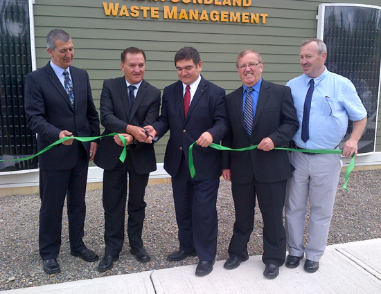 Official Opening of the Central Newfoundland Waste Management Facility