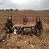 As part of the Atlantic Provinces’ Youth Hunting and Fishing Exchange Program, local recipients Nicholas Crane (right), and father, Paul Crane (left), take part in a three-day goose-hunting trip in Prince Edward Island with Robert Montgomery (centre), of Hunters Chance Goose Hunting Outfitters.