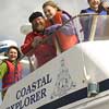 Ocean Learning Initiative students with Captain Jan Negrijn aboard the RV Coastal Explorer