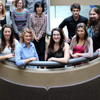 Graduate students currently involved in research projects at the Centre for Fisheries Ecosystems Research.” (Left to right) Back row: Erin Carruthers, Darrell Mullowney Middle: Brynn Devine, Hannah Murphy, Yanjing He, Timothee Govare Front: Laura Wheeland, Laura Carmanico, Victoria Howse, Hilary Rockwood, Carissa Currie, Kyle Krumsick – October, 2013