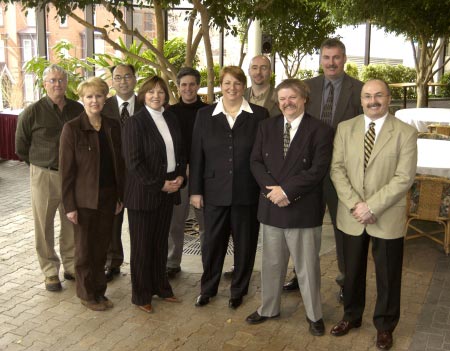 Federal and provincial government officials meet with participating companies during a pre-mission briefing session for an upcoming Team Canada Atlantic trade mission.