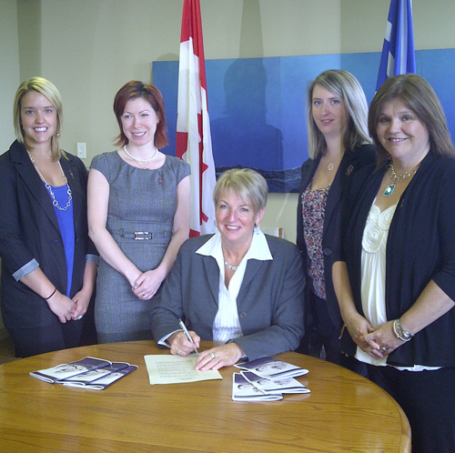 Proclamation Signing To Mark Sexual Violence Awareness Week
