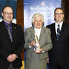 2014 Call for nominations for this year's Newfoundland and Labrador Volunteer Hall of Fame. From left to right: Toby Barnes, co-founder of the Newfoundland and Labrador Volunteer Hall of Fame; the Honourable Steve Kent, Acting Minister Responsible for the Office of Public Engagement; and Margot Reid, 2012 Inductee to the Volunteer Hall of Fame - January 16, 2014.